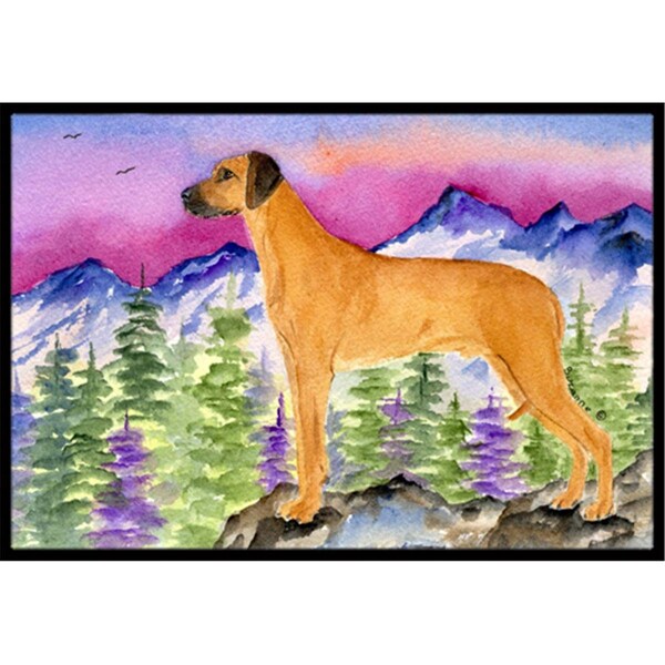 Carolines Treasures Rhodesian Ridgeback Doormat - 24 x 36 in. SS8327JMAT - main
